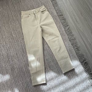 H&M Tan Jeans Size 6